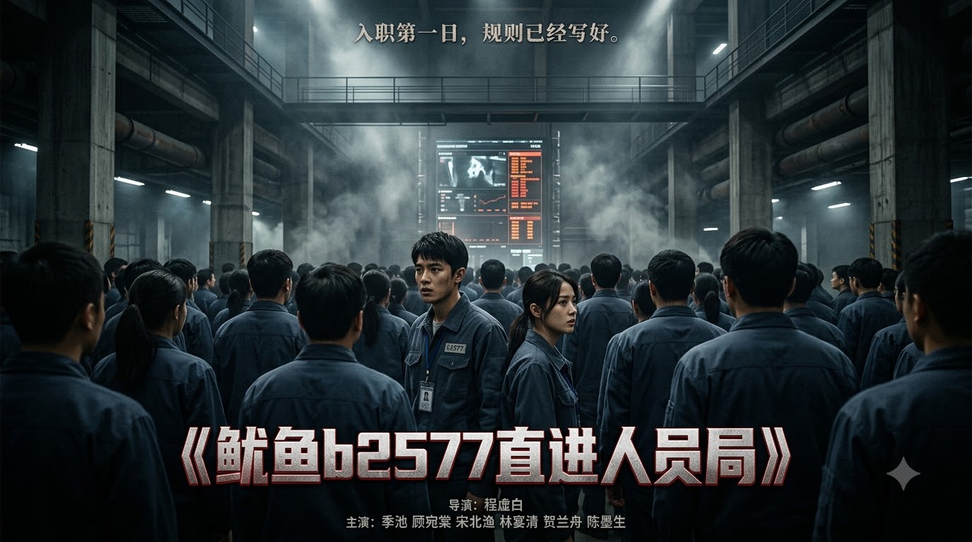 《鱿鱼b2577直接进入人事局》主视觉海报